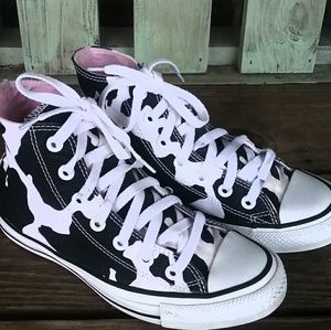 cow converse high tops